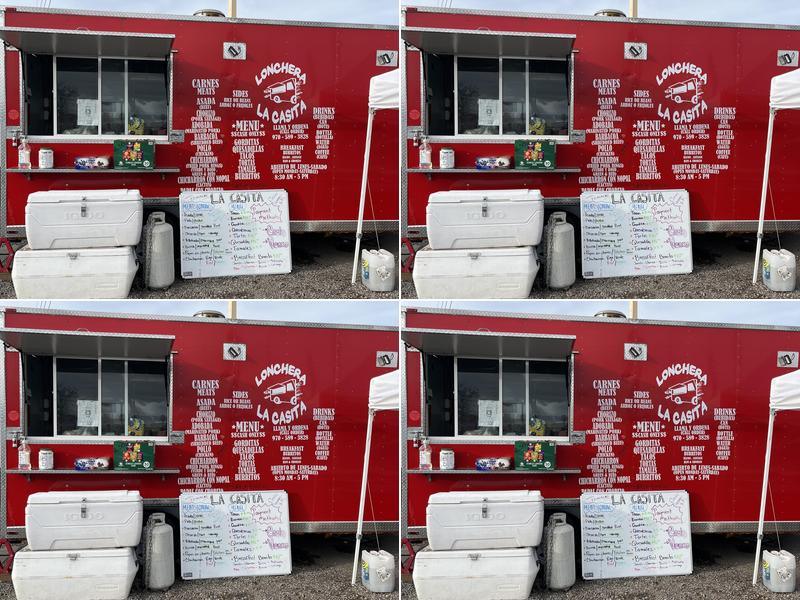 Lonchera La Casita Menu