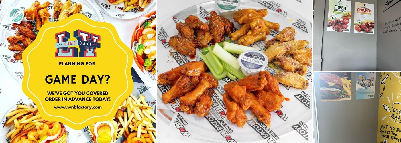 WNB Factory - Wings & Burger Menu