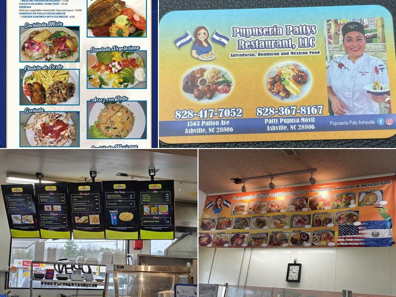 Pupuseria patty's 4 Menu