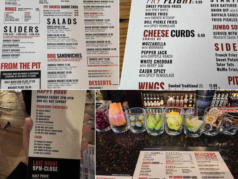 Minnesota Burger Company Menu