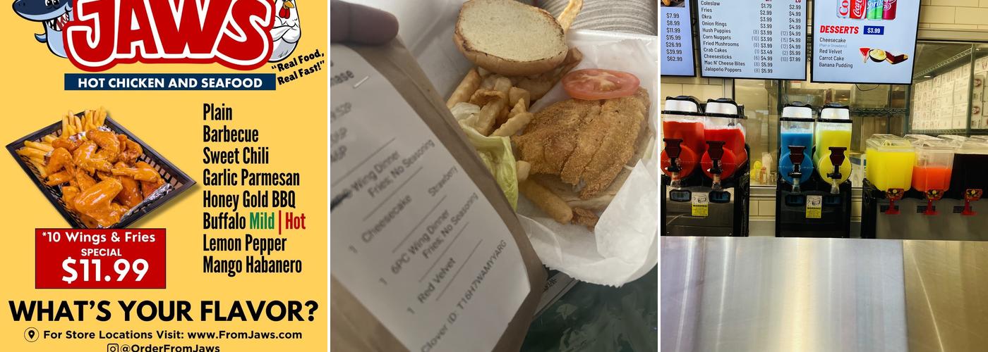 Jaws Hot Chicken & Seafood (Montgomery) Menu