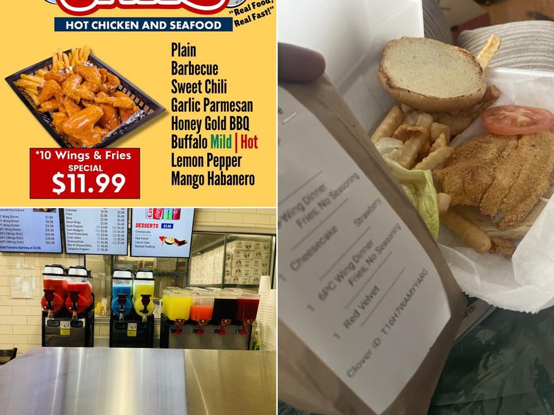 Jaws Hot Chicken & Seafood (Montgomery) Menu