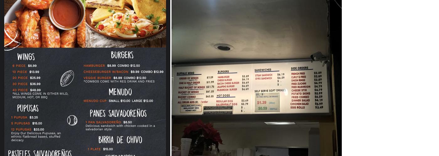 Wing House Plus Menu