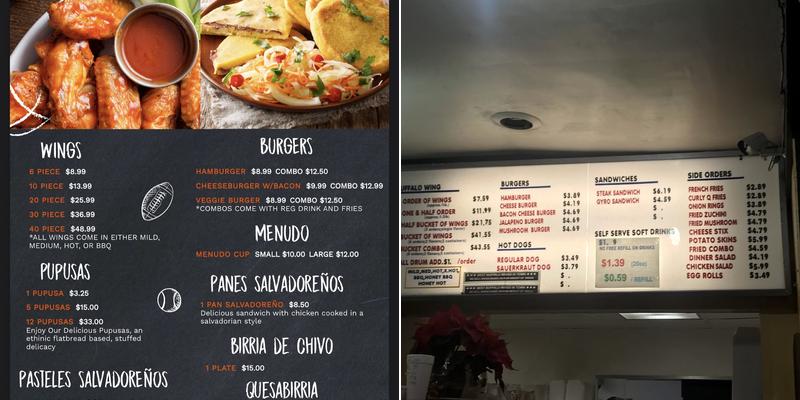 Wing House Plus Menu