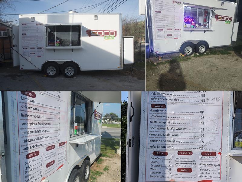 Soco halal Menu