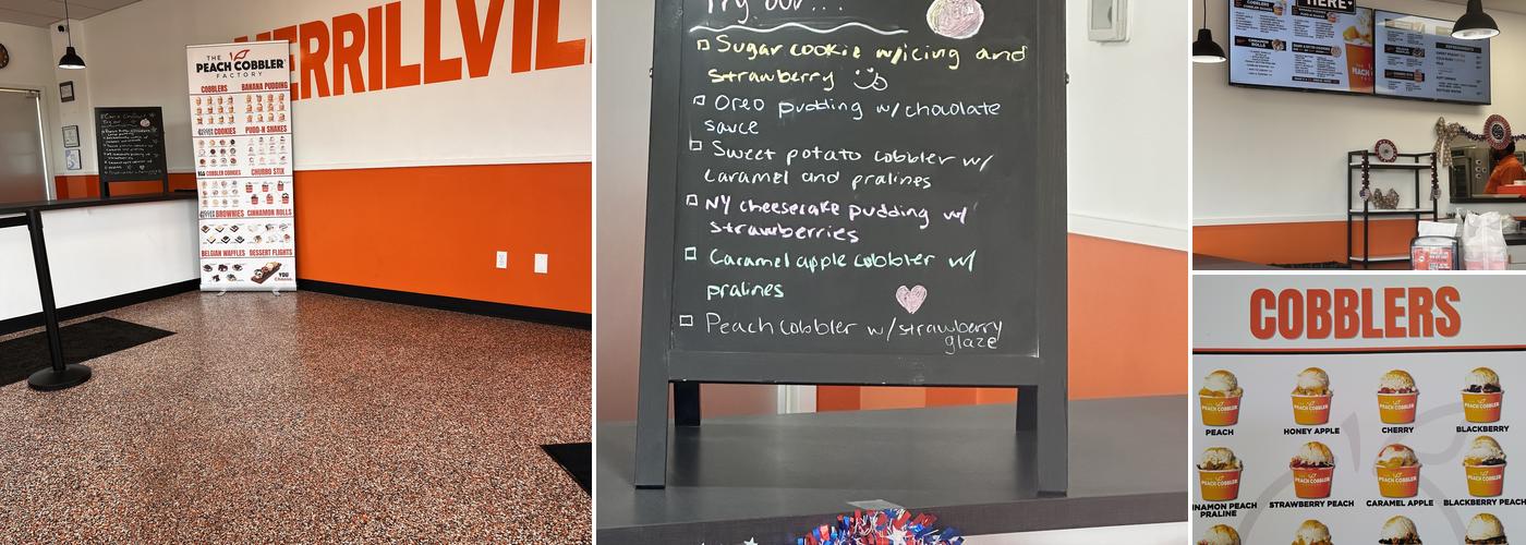 The Peach Cobbler Factory - Merrillville Menu