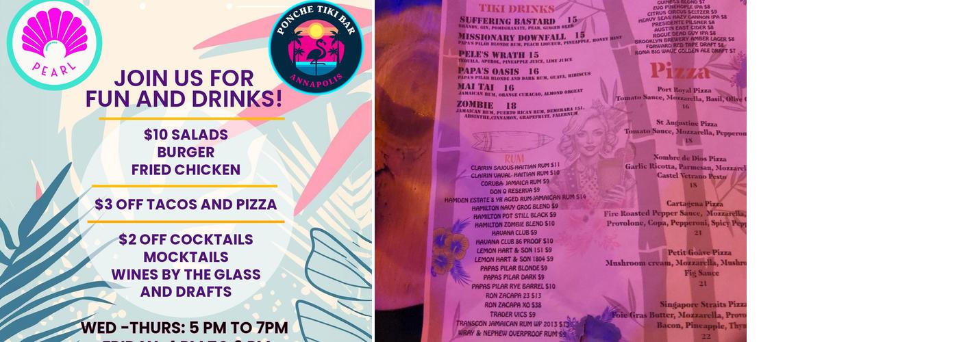 Pearl Menu