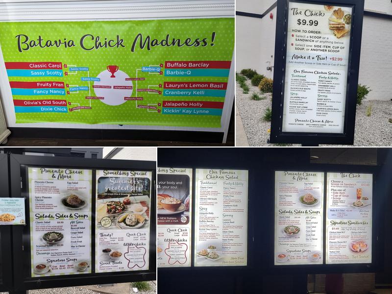 Chicken Salad Chick Menu