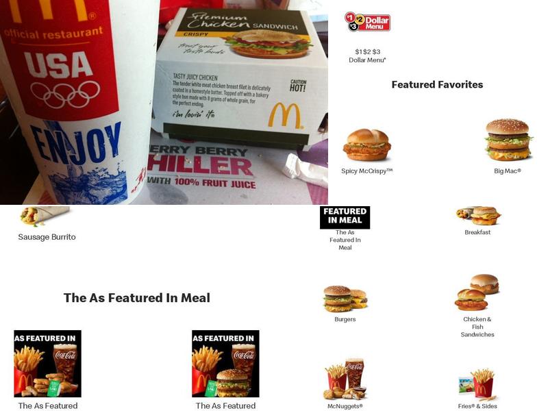 McDonald's Menu