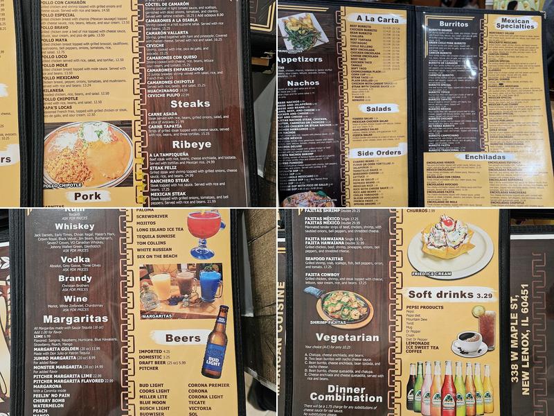 El sombrero Menu