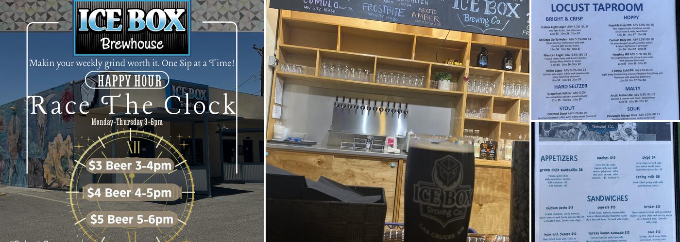 Icebox Brewhouse Menu
