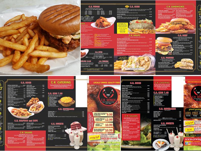 C.R. Wings - Perry Hall MD Menu