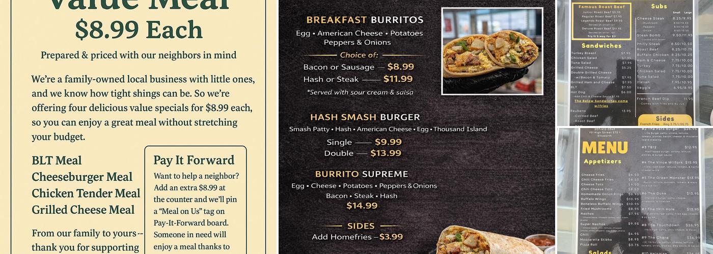 Legends Menu