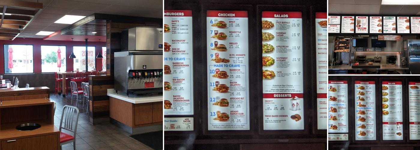 Arby's Menu