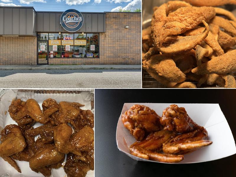 Coach’s Chicken, Shrimp & Fish