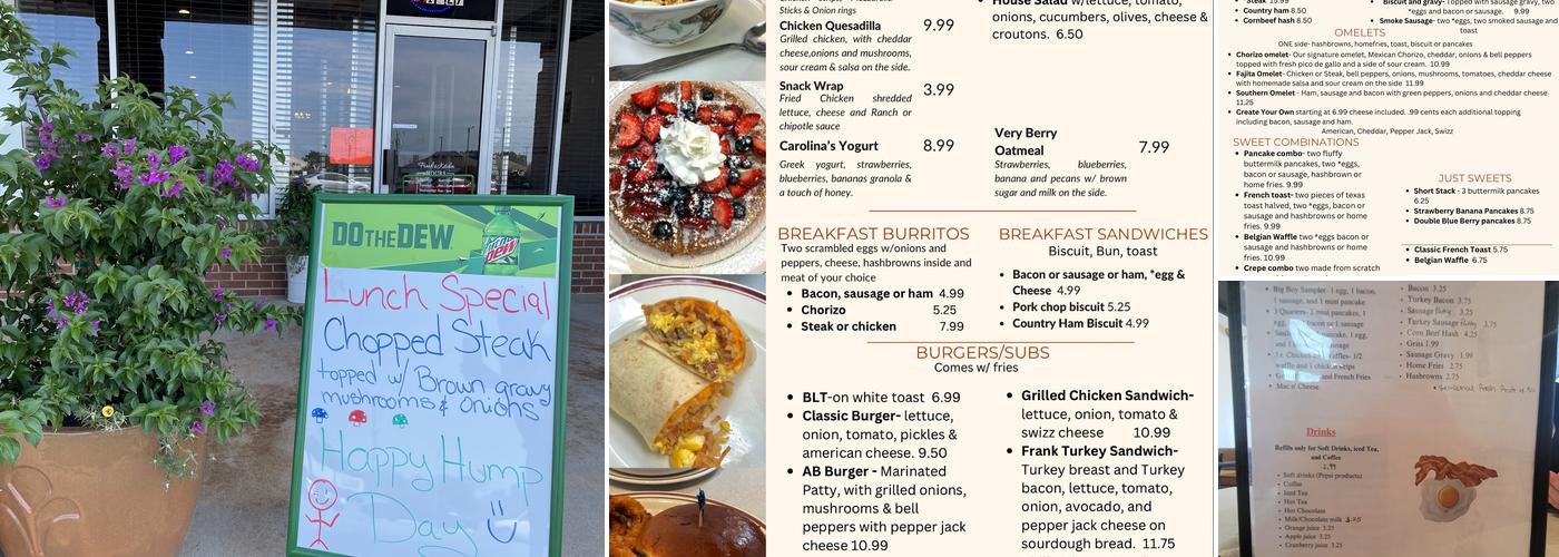 Frank’s Kitchen Menu