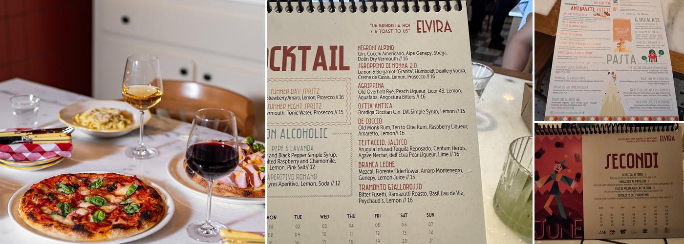 Elvira Menu