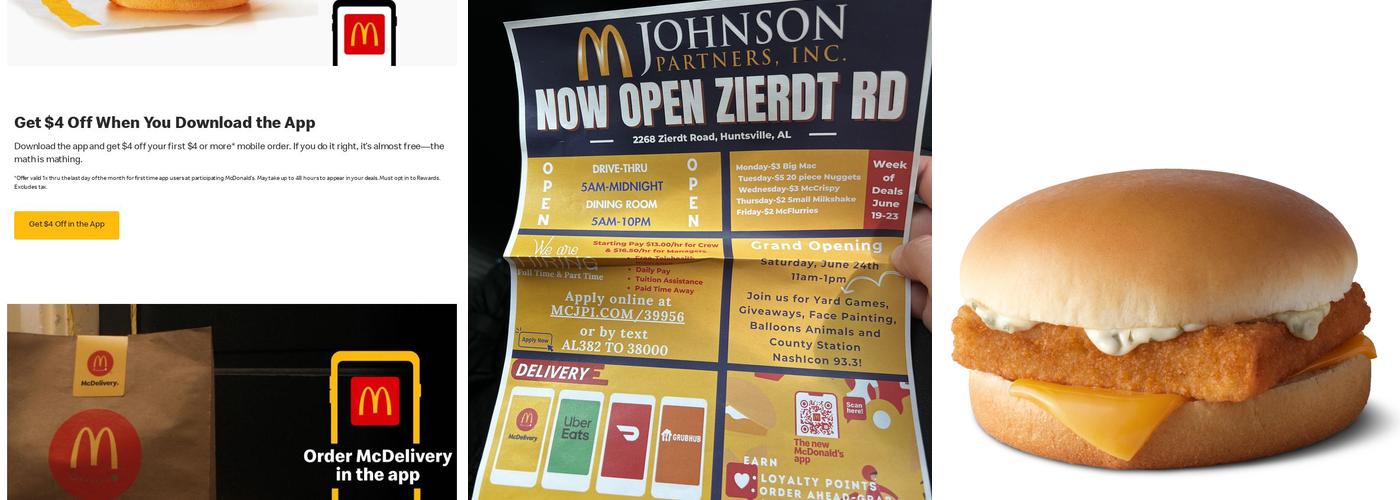 McDonald's Menu
