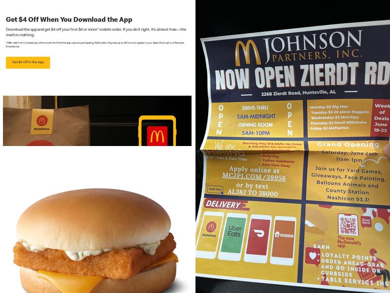 McDonald's Menu