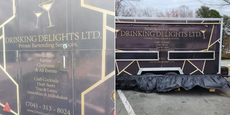 Drinking Delights Menu