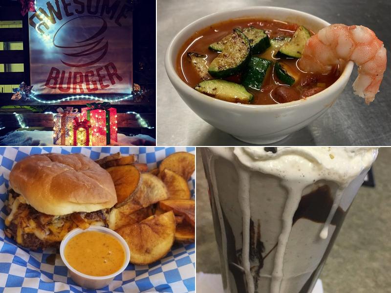Awesome Burger @ Last Chance Rendezvous 280 N Commercial St, Cambridge