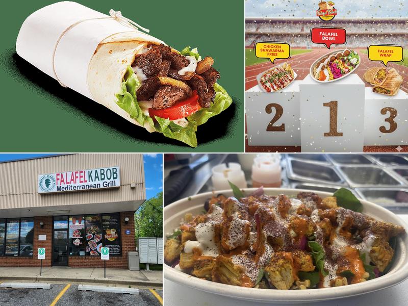 Falafel Kabob Mediterranean Grill 45 Waverley Dr #D, Frederick
