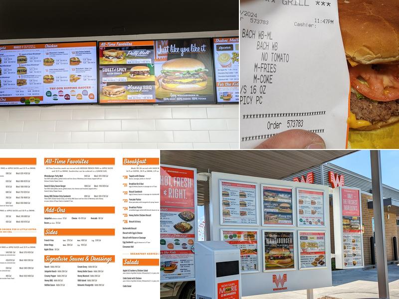 Whataburger Menu