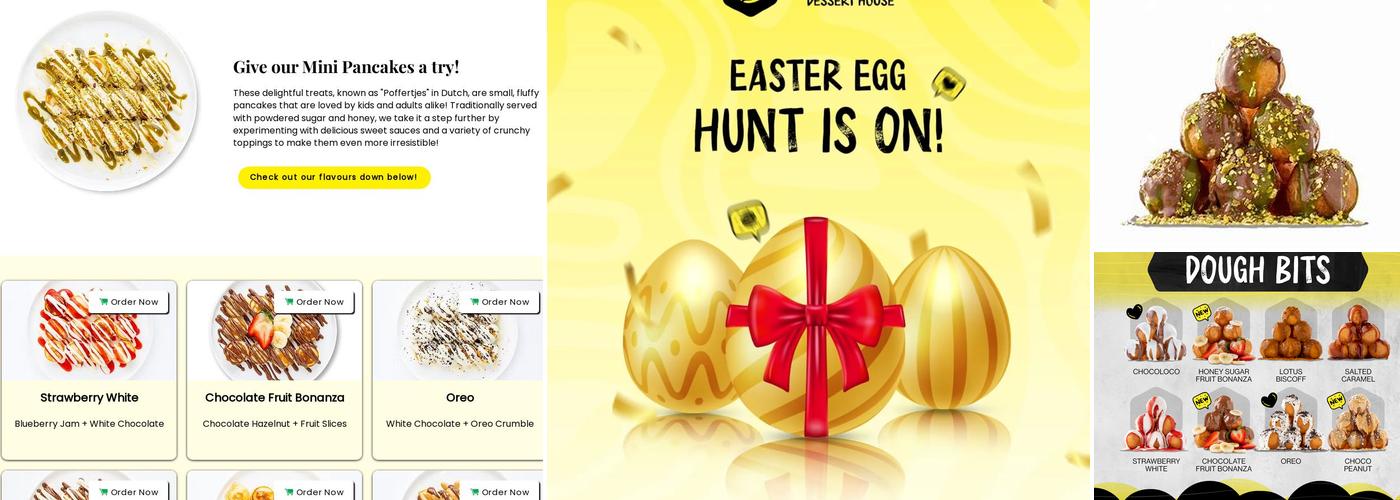 Dough Bits Dessert House Menu