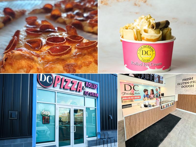 DC Pizza & Rolled Ice Cream