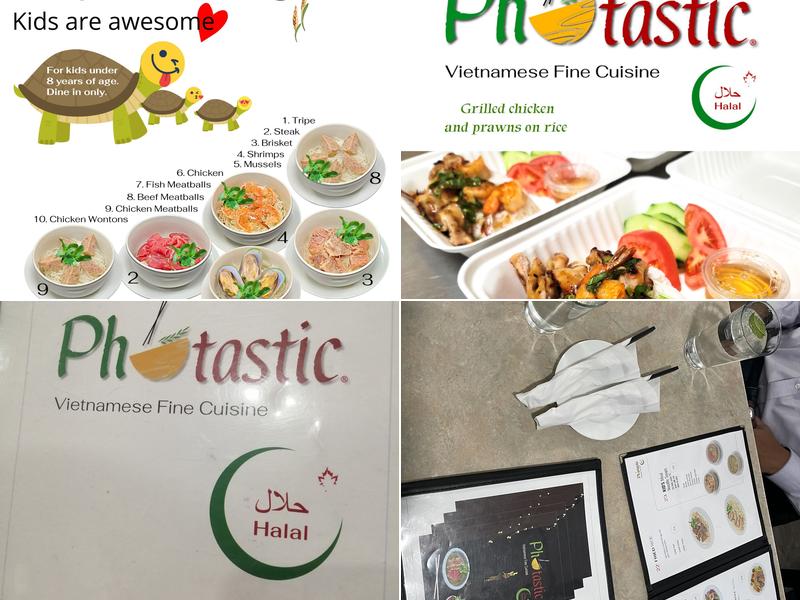 Photastic - Halal Vietnamese Fine Cuisine Menu