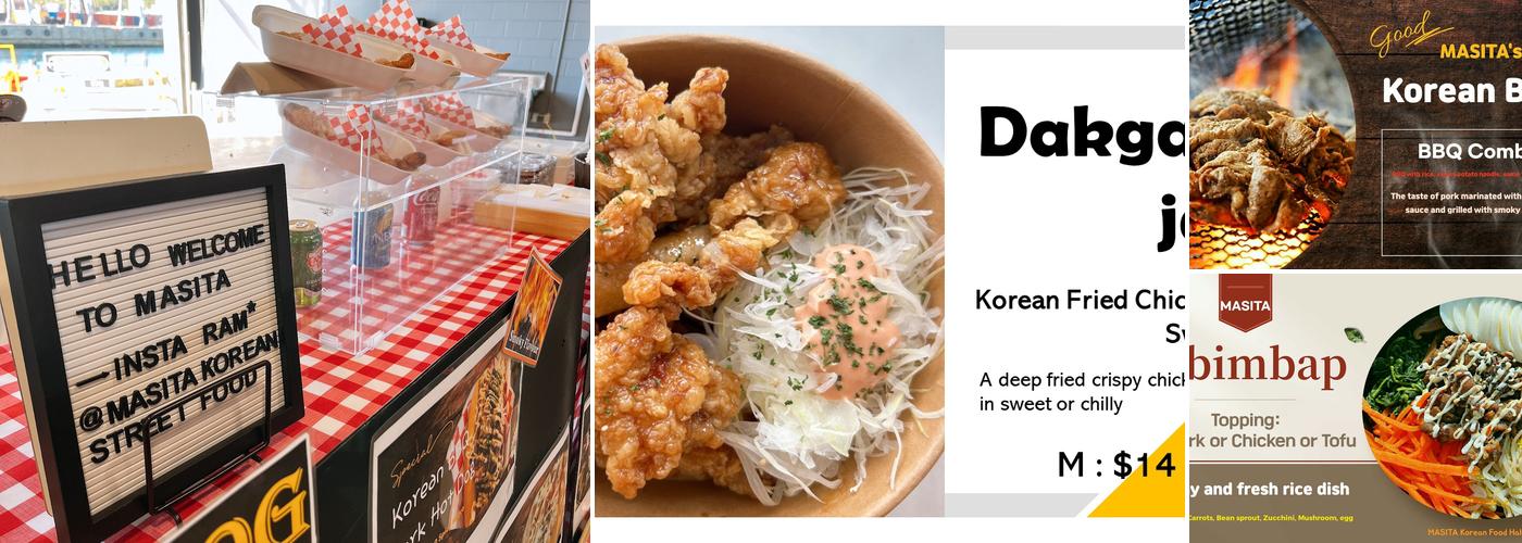 MASITA Korean Food Menu