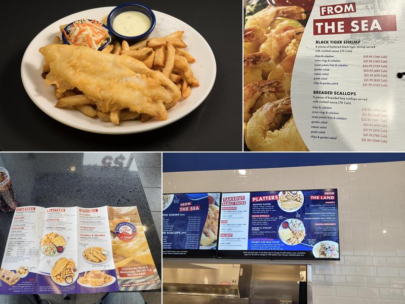 Halibut House Fish & Chips Menu
