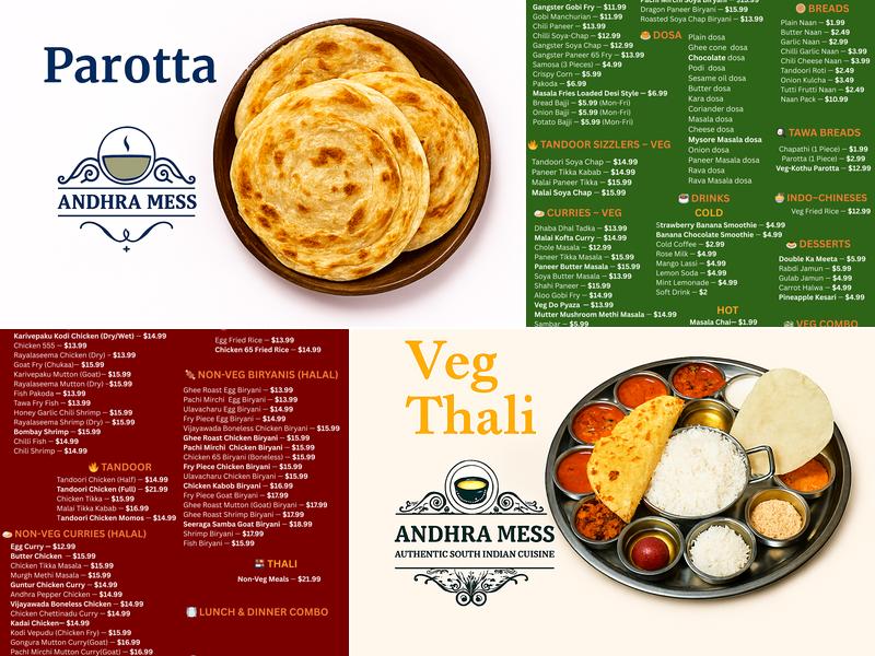 Andhra Mess Menu