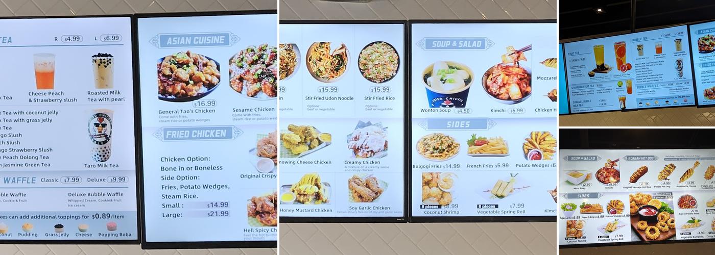 Sudbury Chicken + Bubble Tea Menu