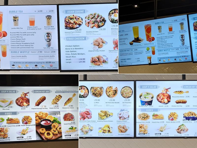 Sudbury Chicken + Bubble Tea Menu
