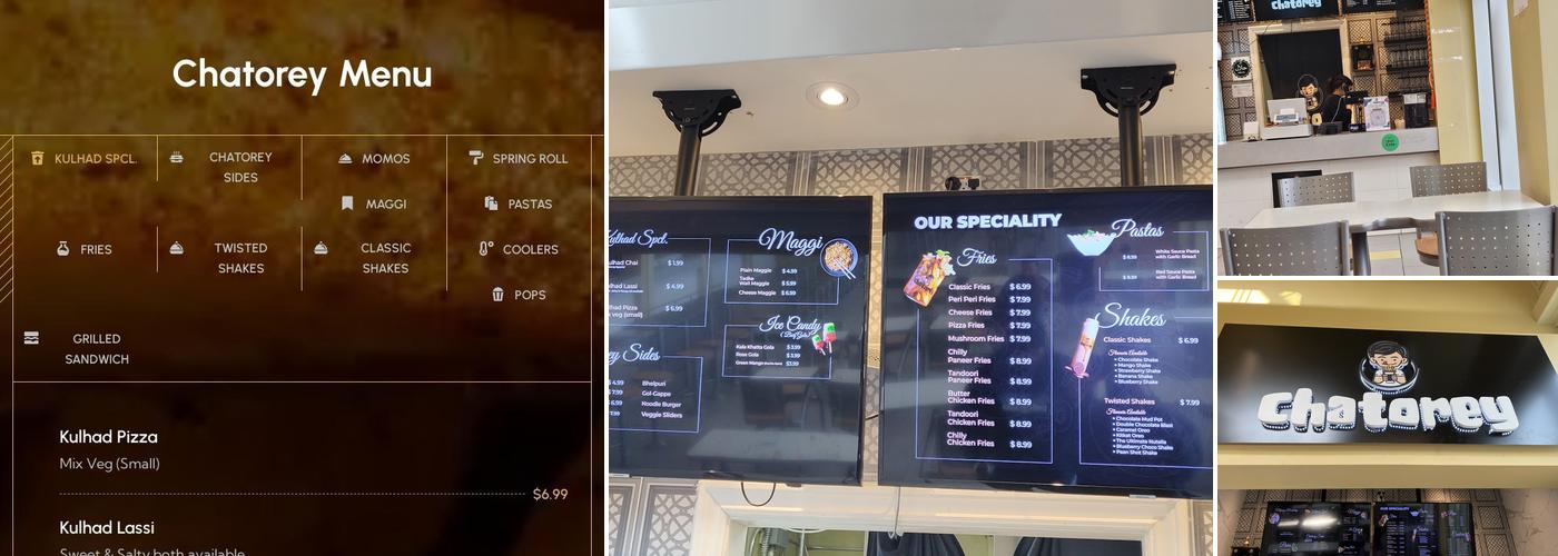 Chatorey Menu