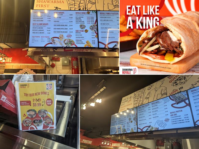 Shawarma Royale Menu