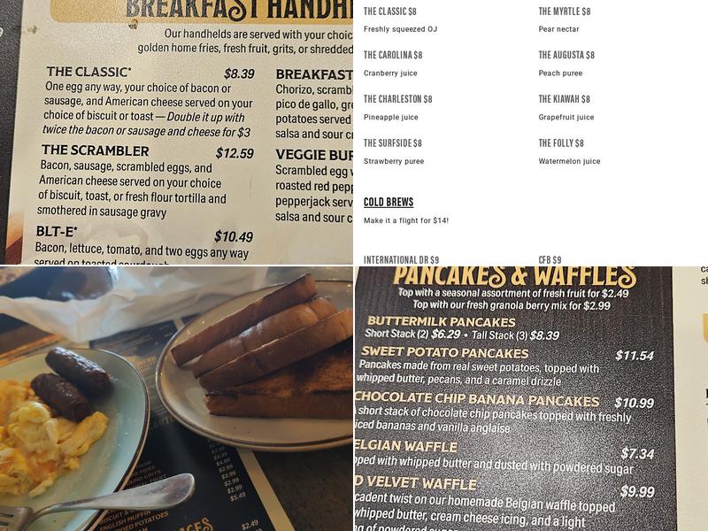 Scrambled Kitchen & Coffee Menu