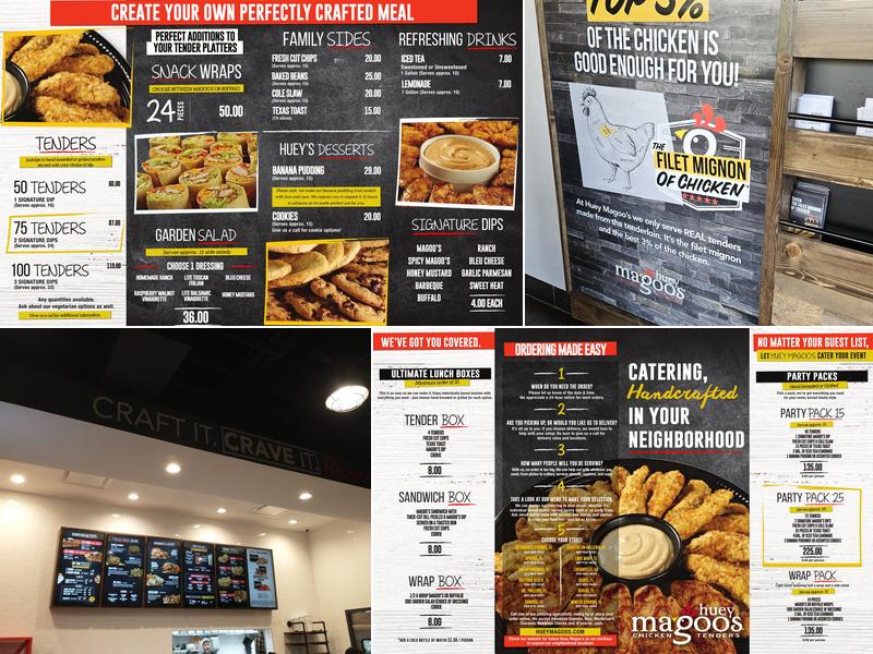 Huey Magoo's Chicken Tenders - Centerville Menu