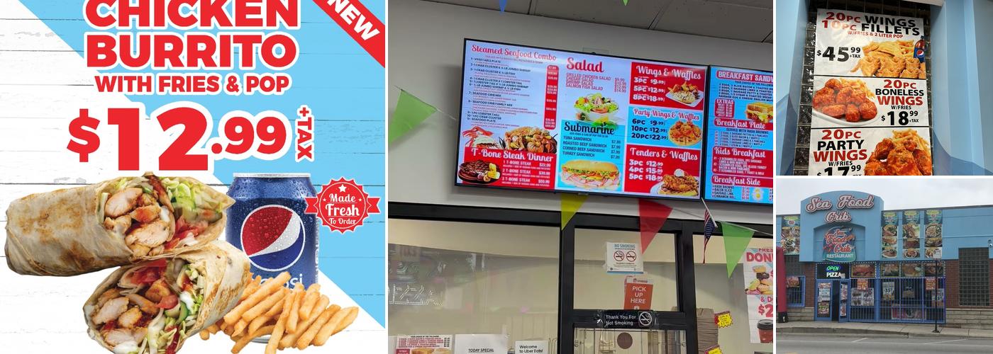 Seafood Fish & Chicken Crib Menu