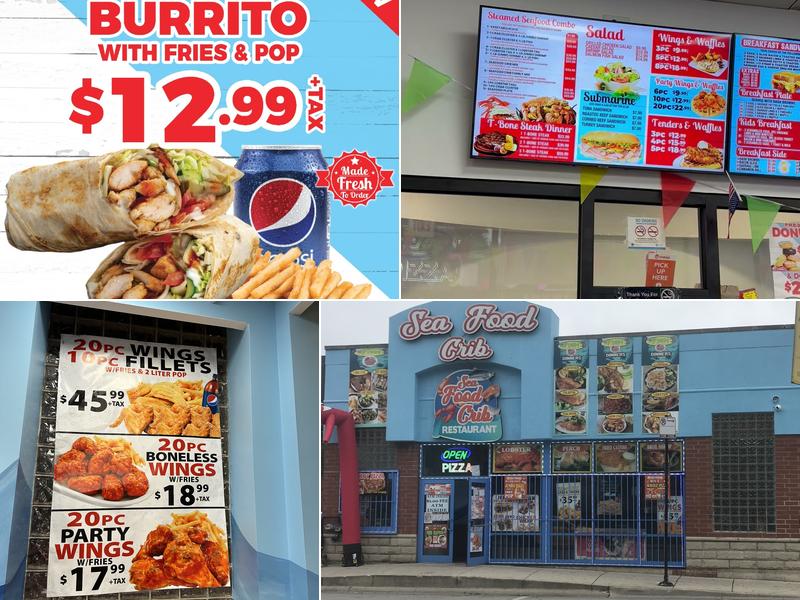 Seafood Fish & Chicken Crib Menu