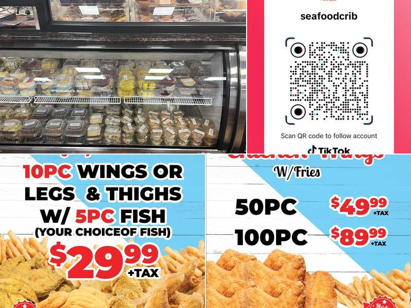 Seafood Fish & Chicken Crib