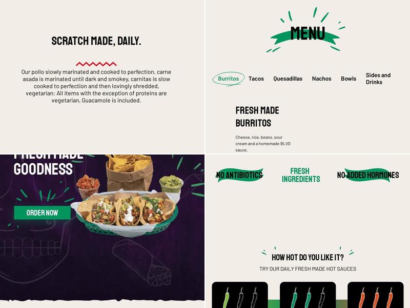 Burrito Blvd Coram Menu