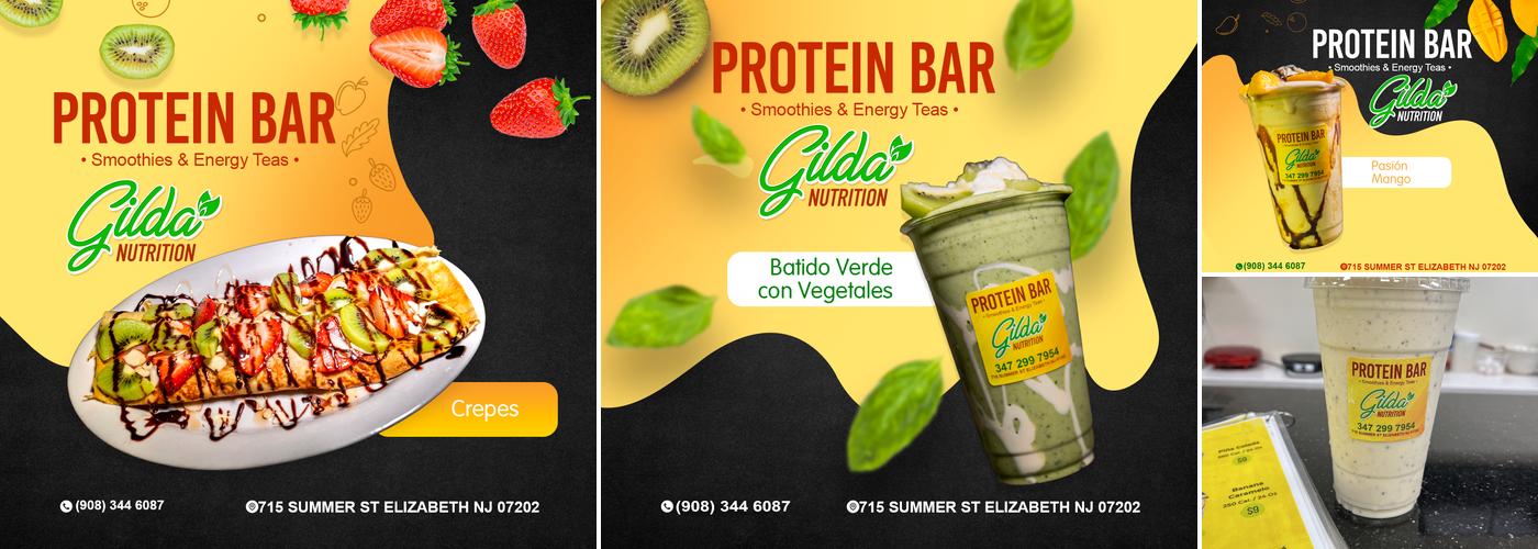 Gilda Nutrition Menu