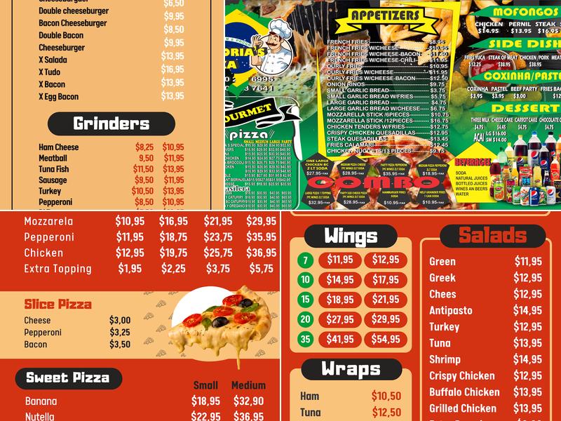 victoria,s-pizza Menu