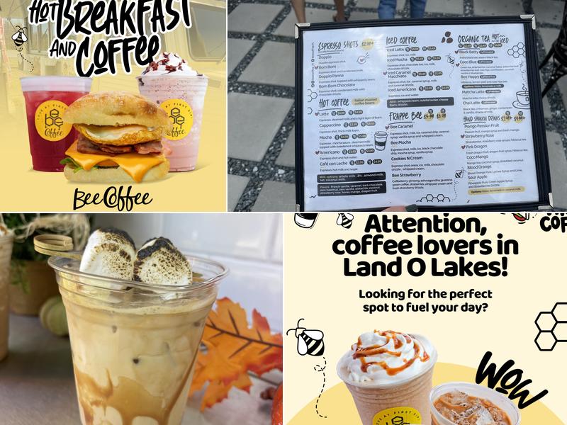 Bee Coffee Menu