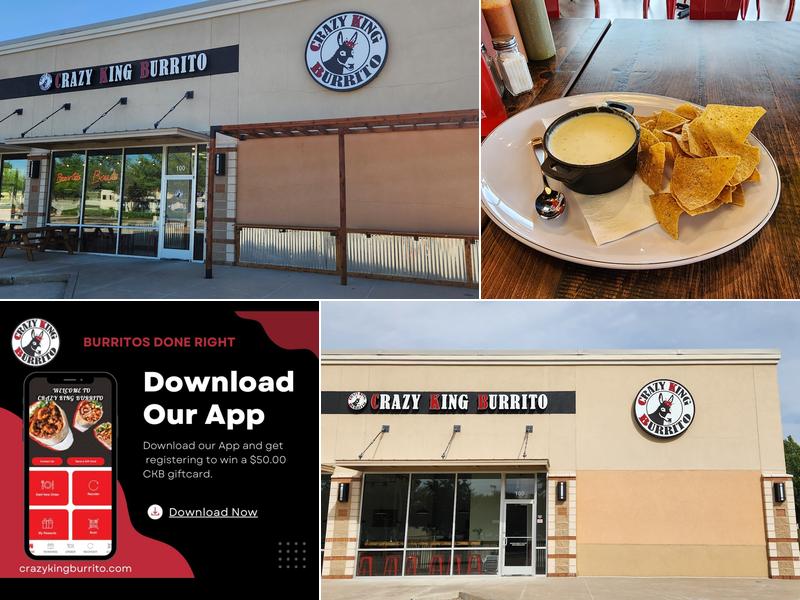 Crazy King Burrito 4820 State Hwy 121 STE 100, Lewisville