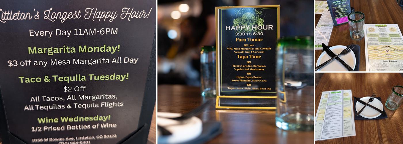 Mesa Latin Kitchen Menu