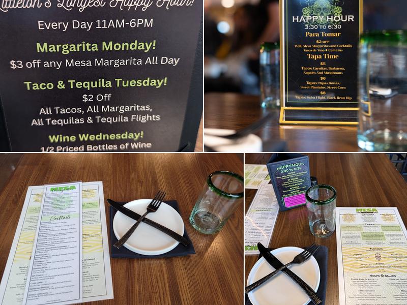 Mesa Latin Kitchen Menu