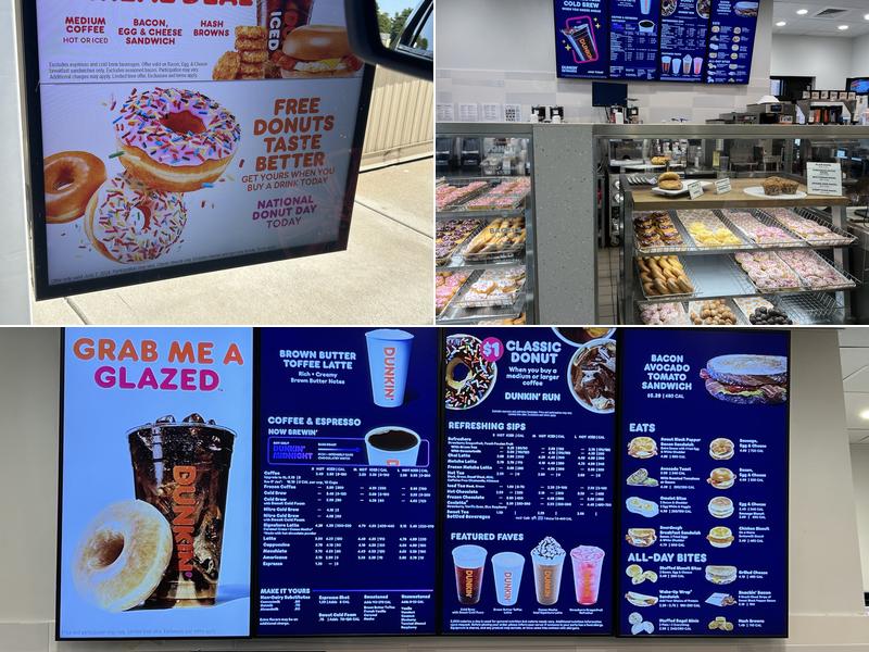 Dunkin' Menu
